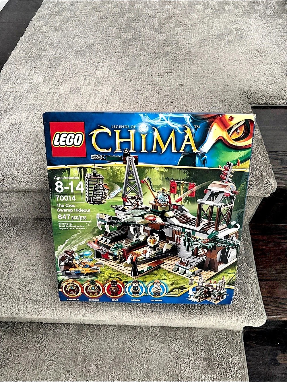 LEGO The Croc Swamp Hideout Legends of Chima Set 70014